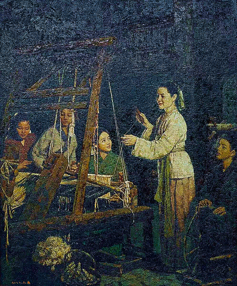 推广纺织技术的黄道婆是宋末人士，之前的人们是如何织布的？