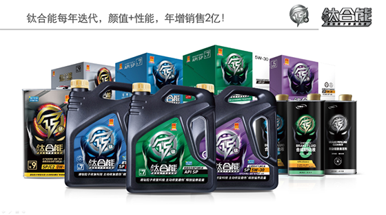 统一润滑油'钛'能打――钛合能五三一系列