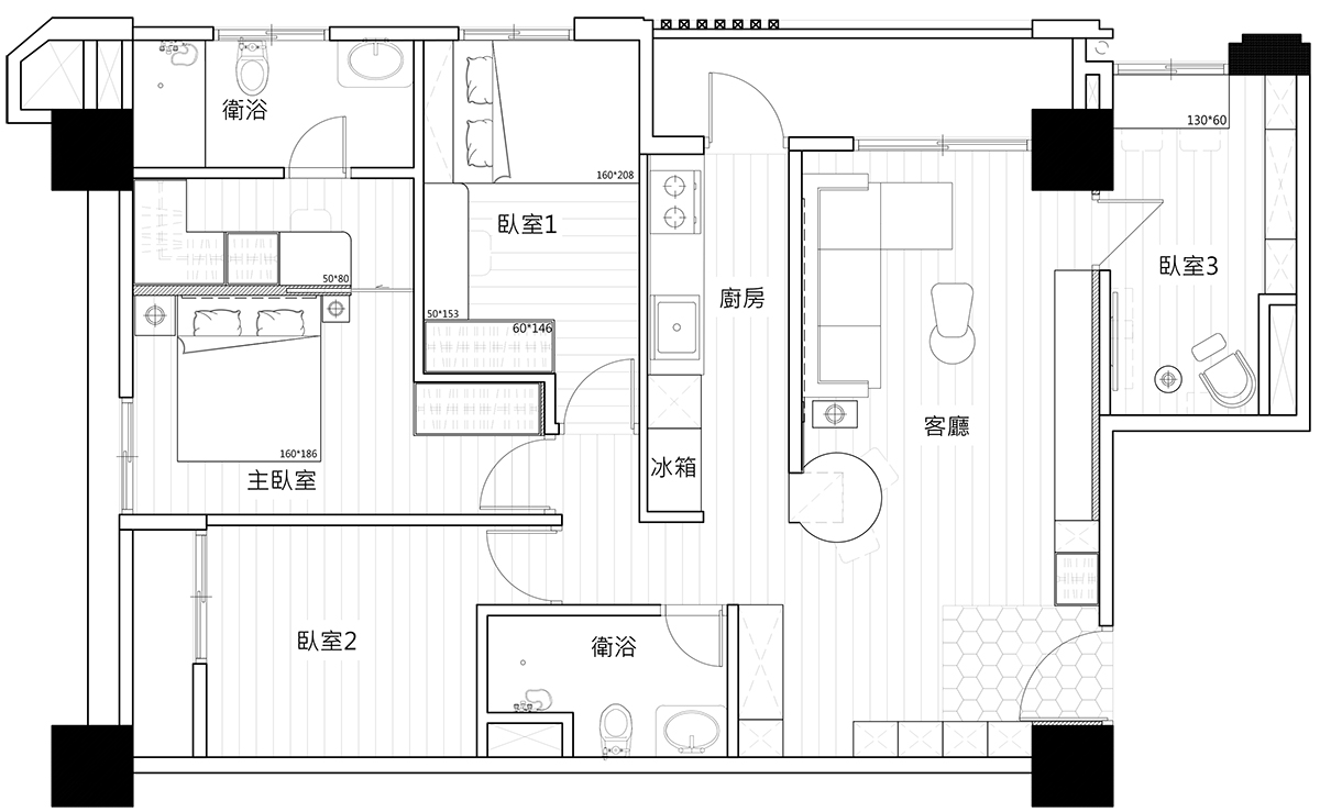 别再过度装修了，学学她家的简净设计，全屋舒适宽敞又实用