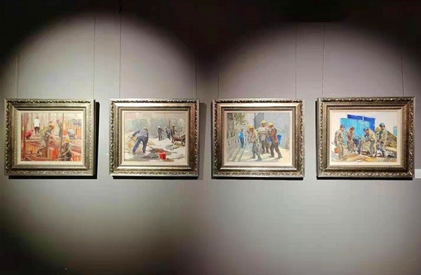 獻(xiàn)禮建黨100周年 孔奇繪畫回顧展在武漢卓爾美術(shù)館舉行
