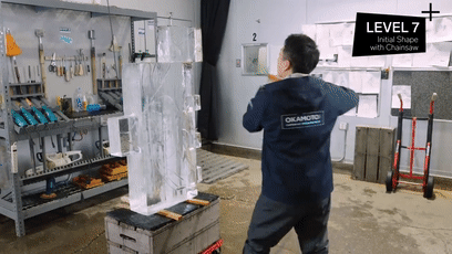 如何用5步變成美麗的「冰冰」？冰雕的步驟你知道多少？