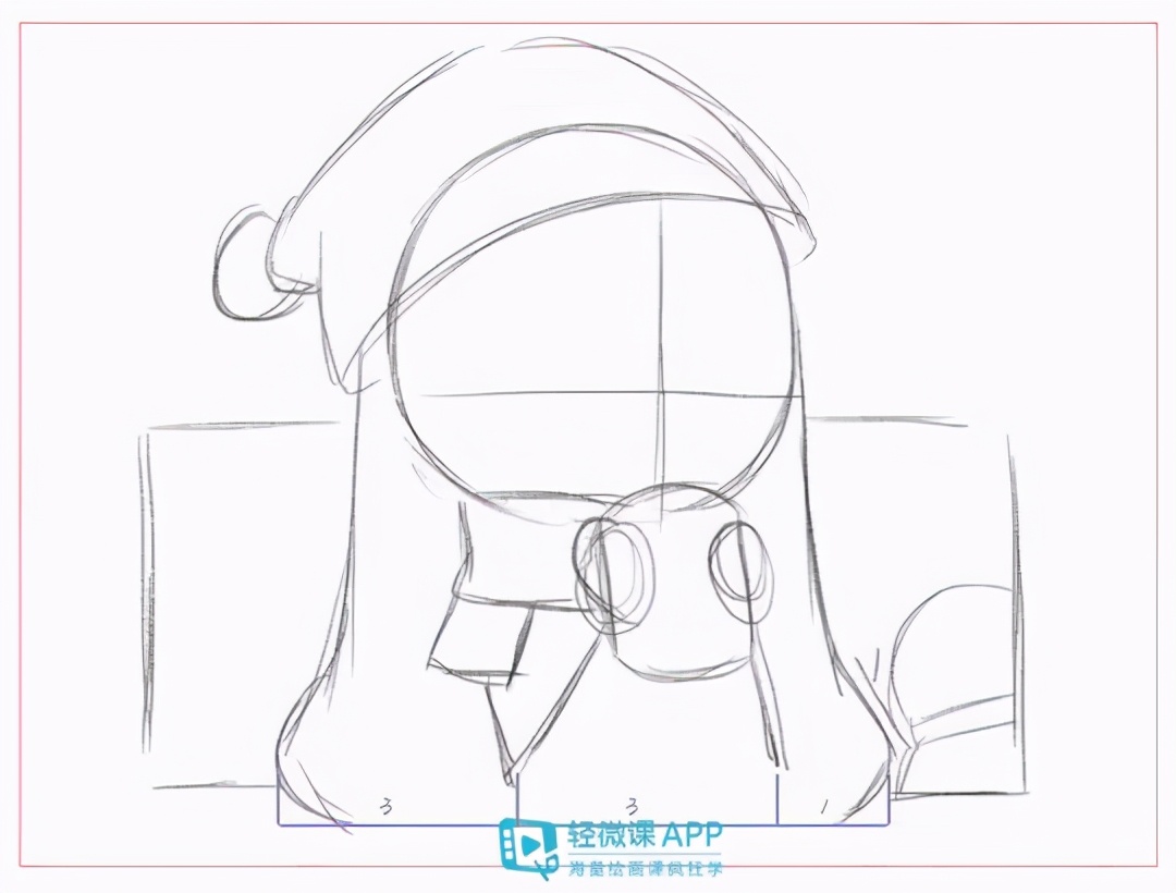 q版漫画人物线稿教程,看完你也会画