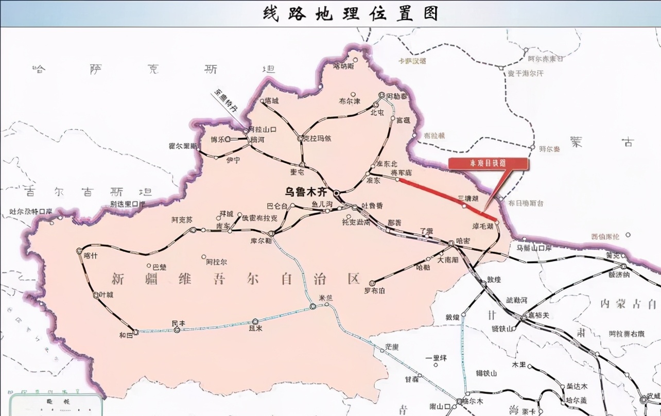「E投線上」新疆鐵路疆內"四個環”，出疆三條大通道，佈局成形