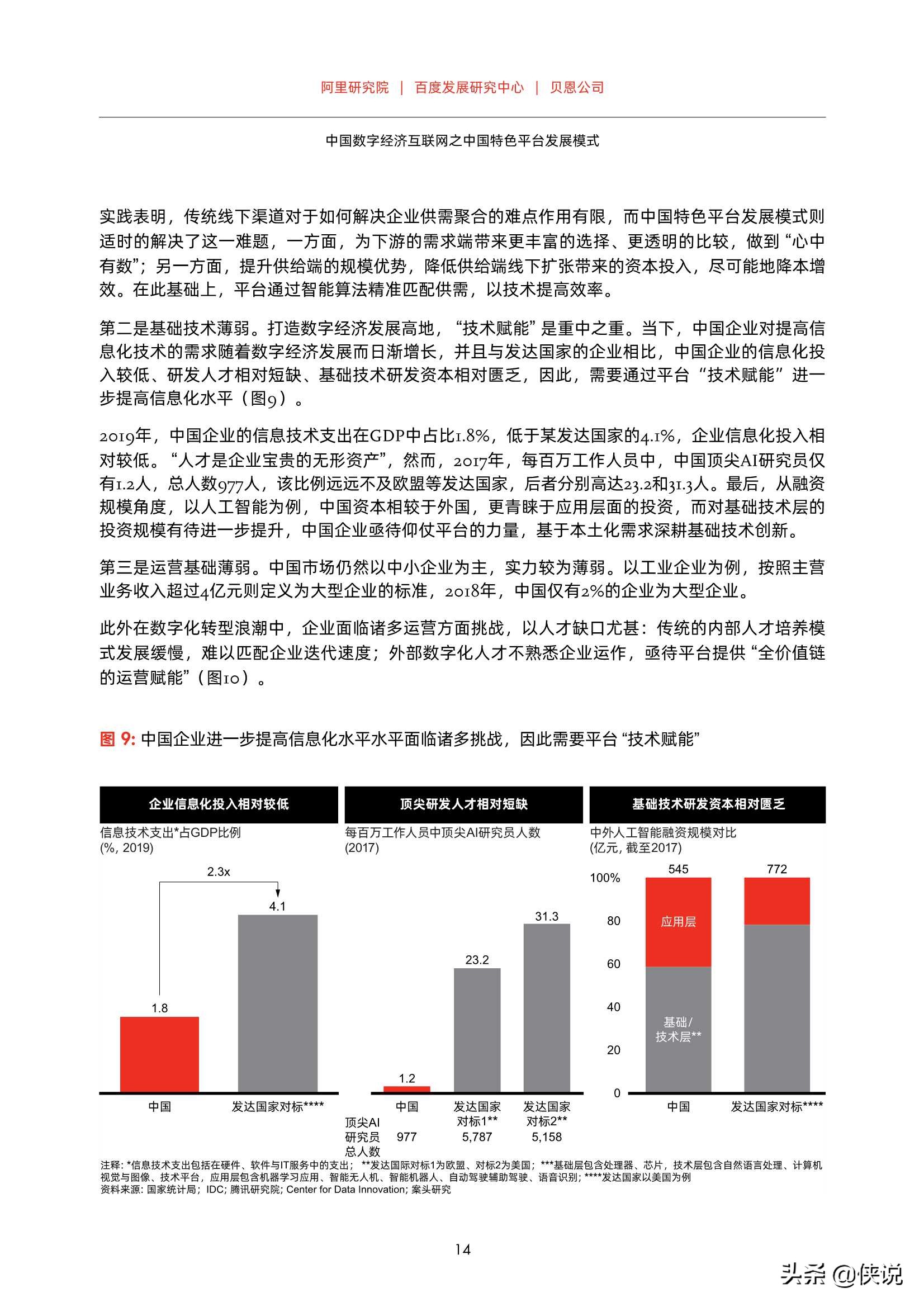 中国数字经济互联网之中国特色平台发展模式（贝恩X百度）