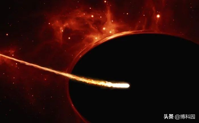 哈勃望远镜发现：一个正在“吃”恒星的黑洞，太阳质量的5万倍！