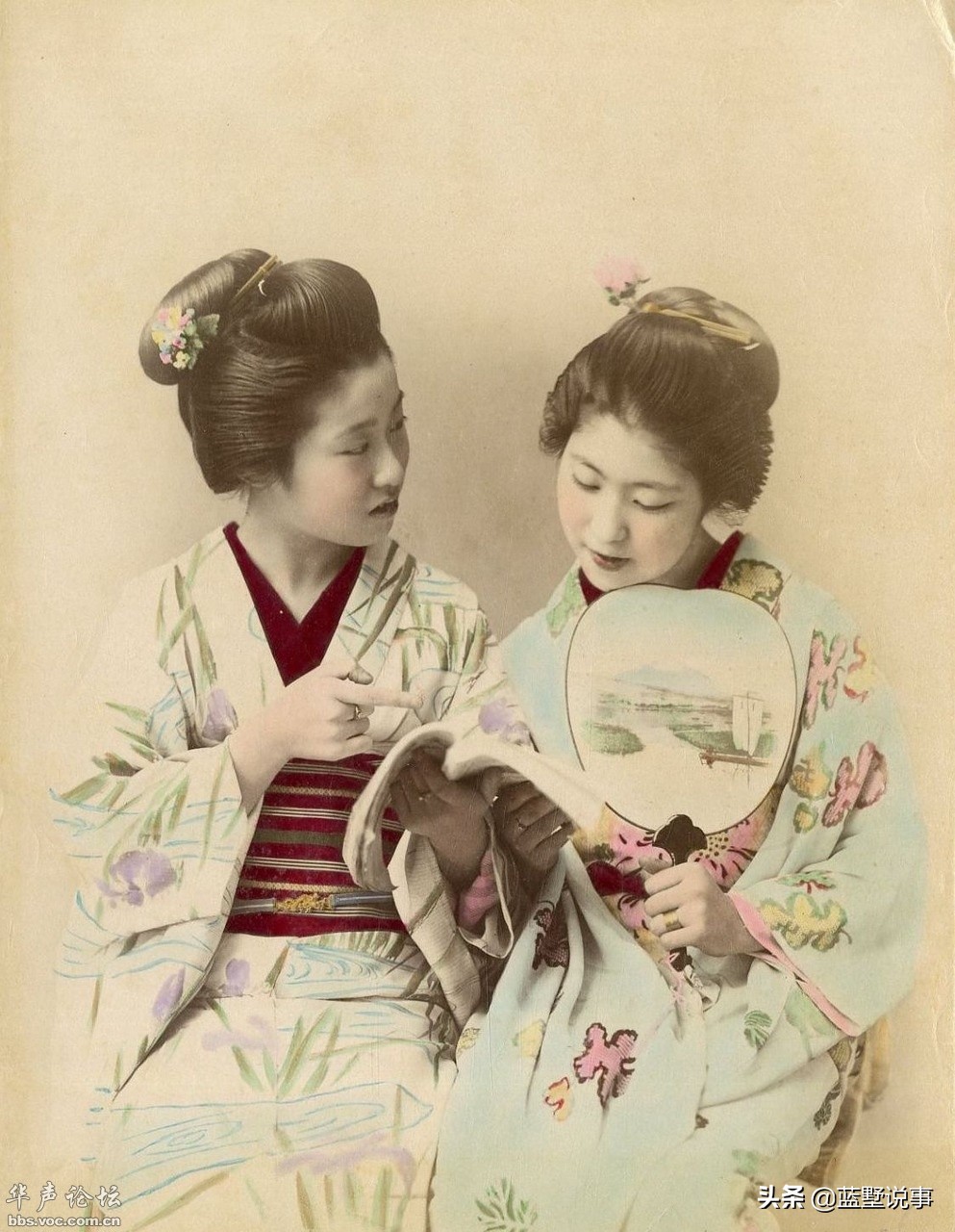 三十張老照片 日本明治年間的景色人物 昭憲皇太后被稱為天狗娘 藍墅説事 Mdeditor