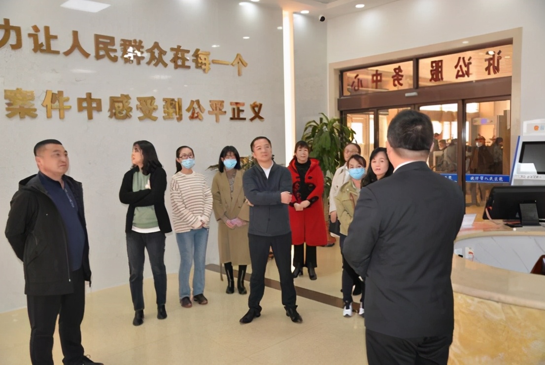提高诉讼服务水平，赴蛟河法院参观学习