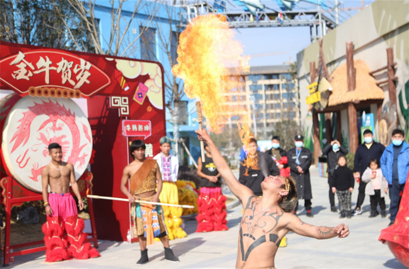 春節(jié)在阜陽玩?zhèn)€牛的，阜陽堯泰漢海海洋公園七天嗨不停