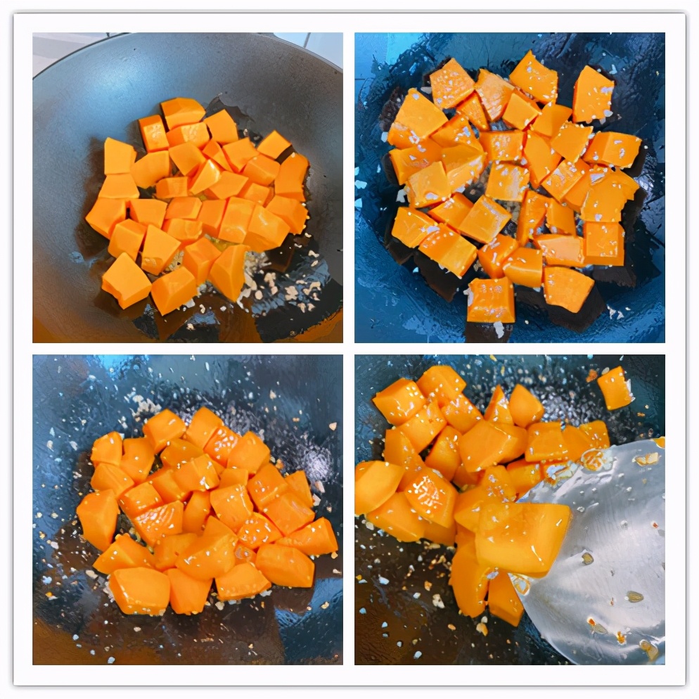 烧南瓜最好吃的做法，2个重点，粉糯香甜入味，比肉还好吃超下饭