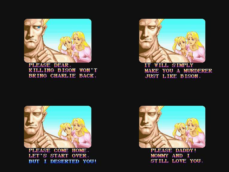 經(jīng)典街機(jī)《街頭霸王2》幾十年沒鬧明白，結(jié)局到底幾個意思