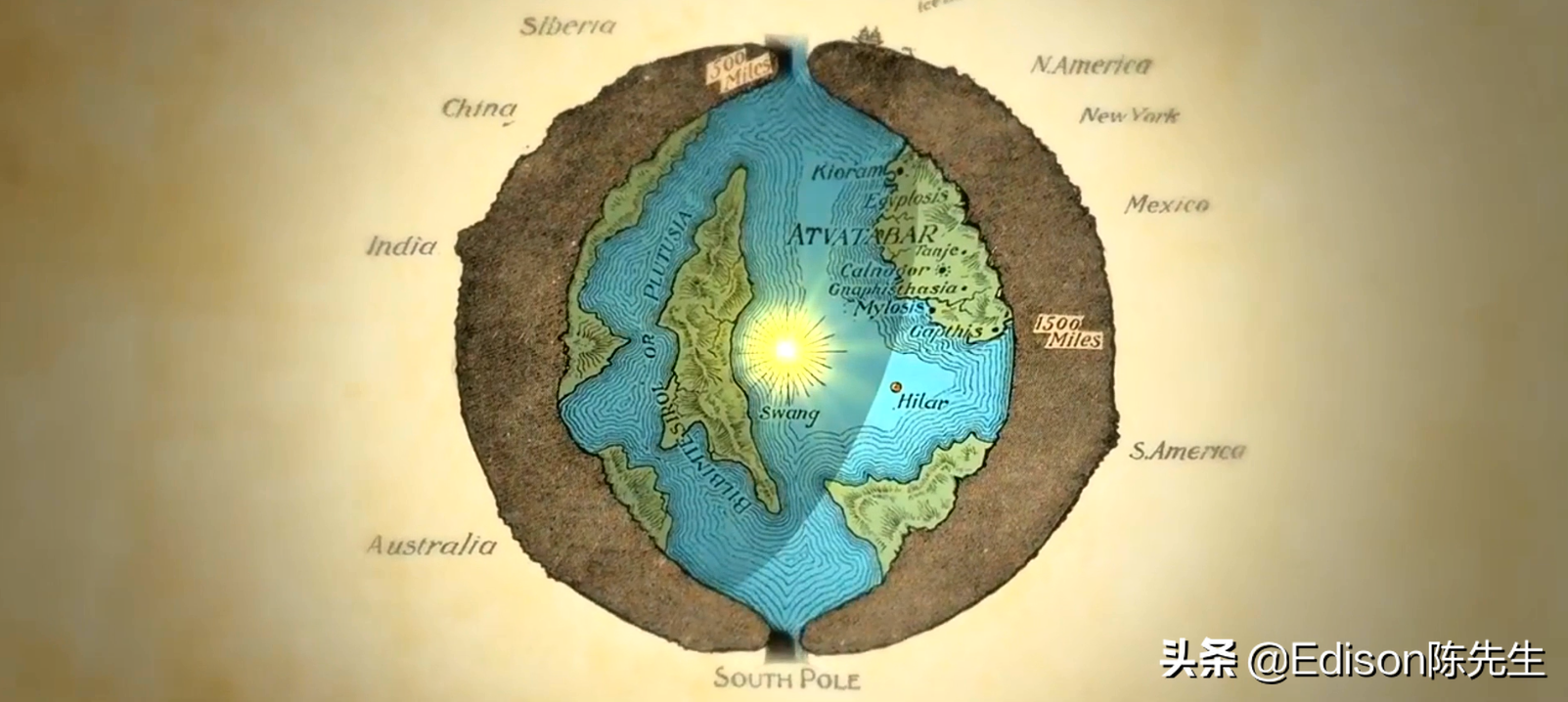 地心世界高等文明在暗中保護地球？顛覆人類三觀的地球空洞學說