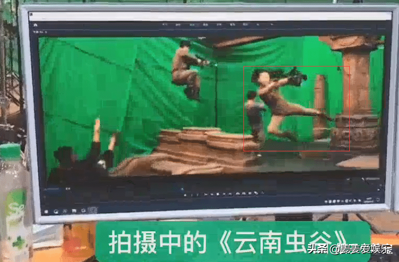 潘粤明工作室曝《云南虫谷》花絮！演员吊威亚枪战，还是定格画面