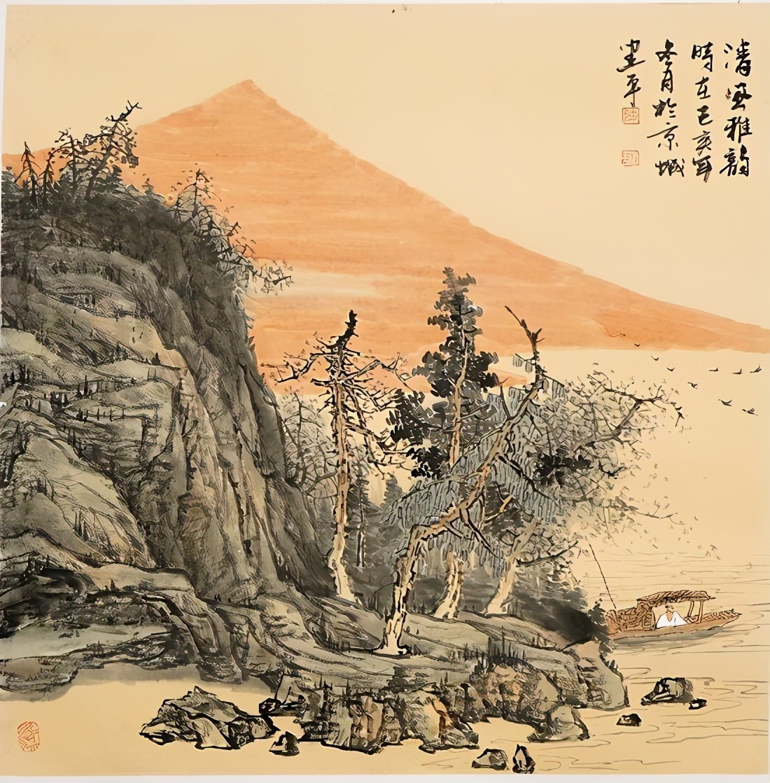 国家一级美术师卓越画家陈建平——赴艺术之约绘画作品鉴赏