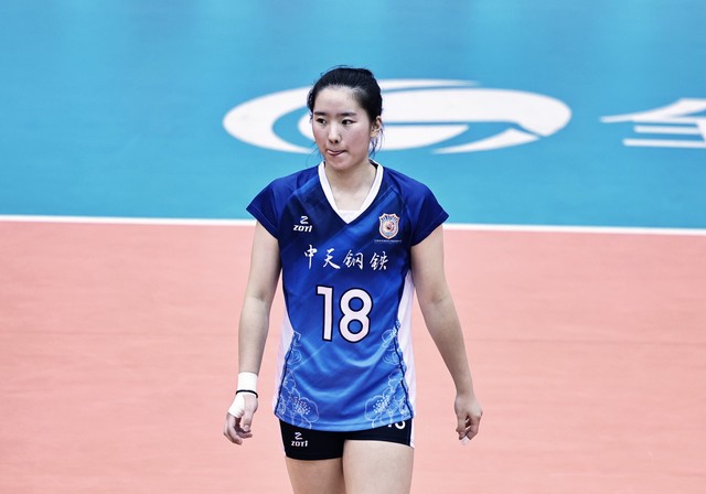 江苏女排队员球技好长的靓是中国女排的形象代言人