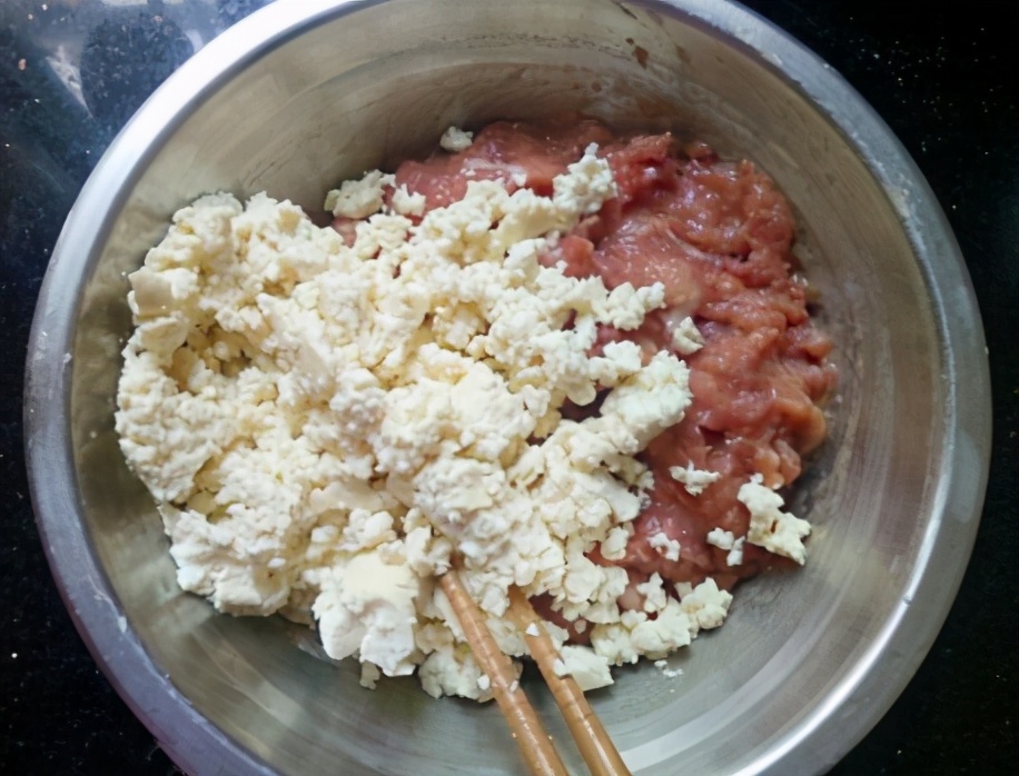 圖片[3]-干炸豆腐肉丸子的做法步驟圖 隨取隨吃特省事-起舞食譜網