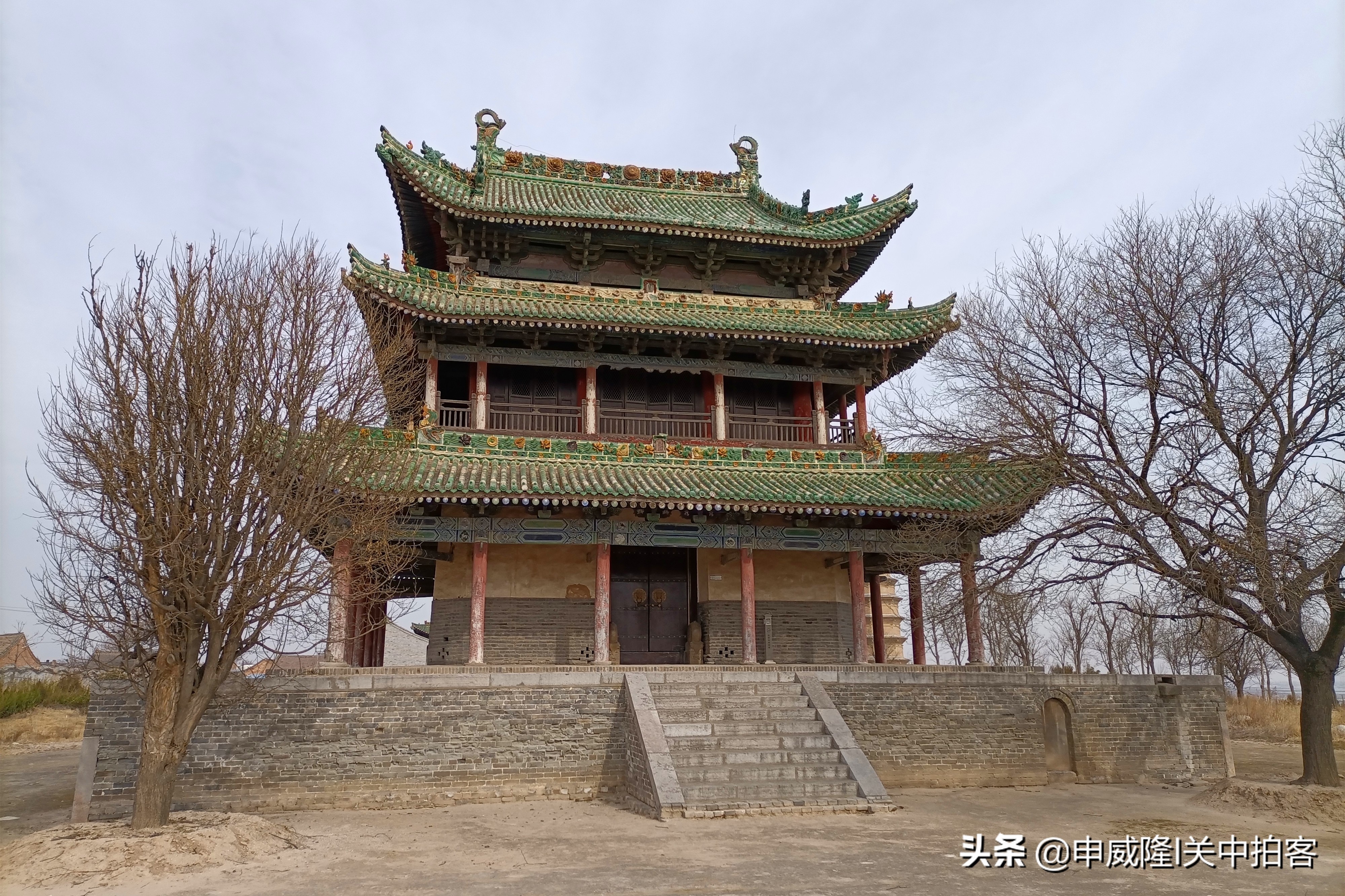 大荔县大寨子村：再访岱祠岑楼和金龙寺塔