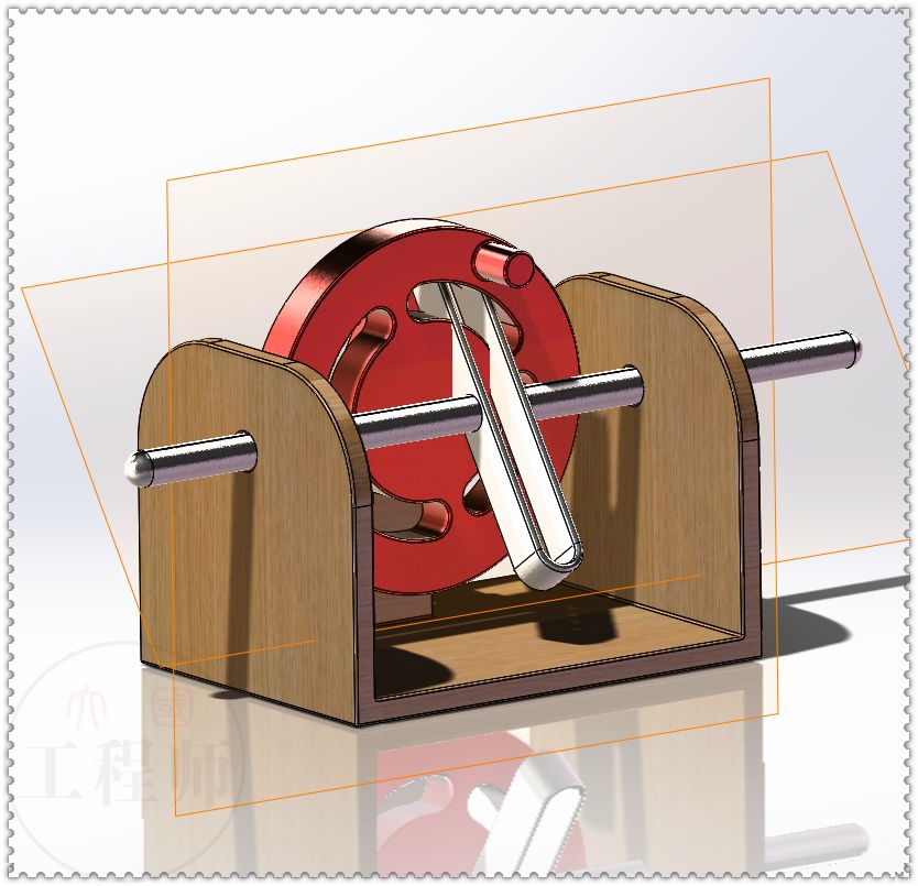 ��SolidWorks��Ƶļ򵥻�е������ֻ�����������