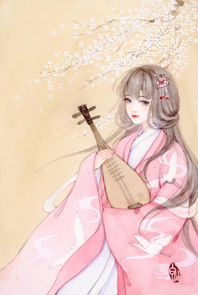 唯美古风段子 花开花谢花又落，缘起缘灭缘如梦图片
