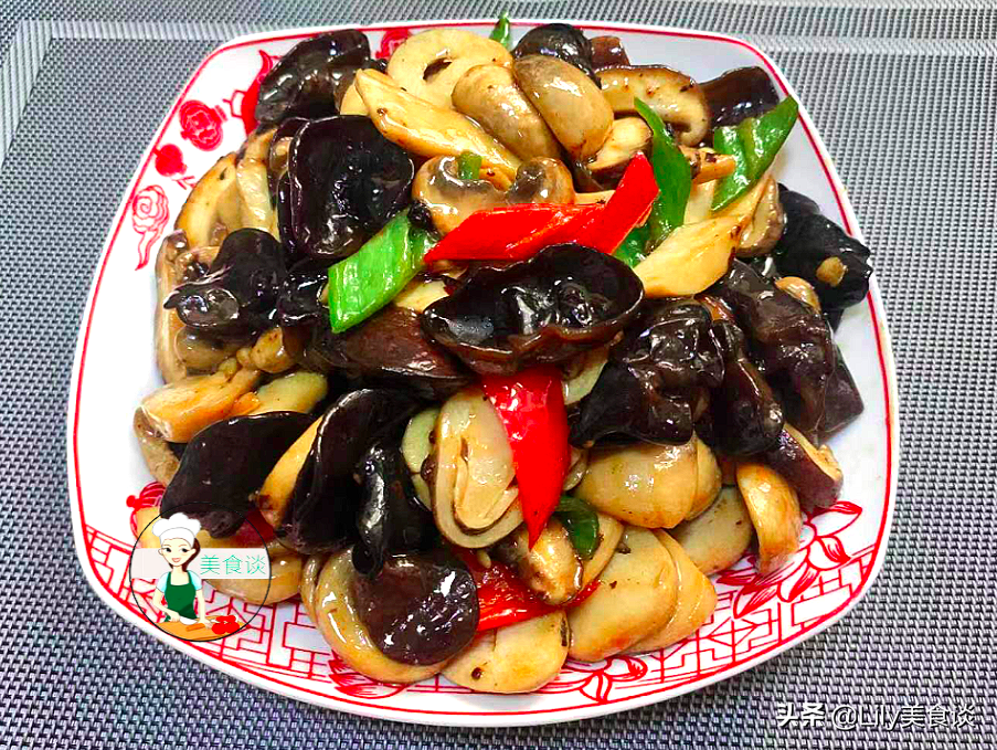 图片[1]-蒜蓉炒杂菇做法步骤图 大人孩子都爱吃-起舞食谱网