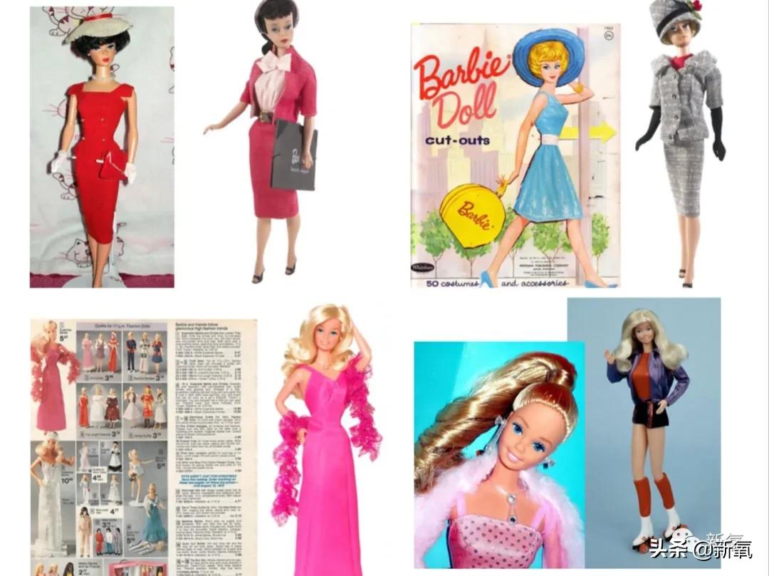 陪伴大家長大的芭比娃娃，也根據流行審美悄悄的換臉呢
