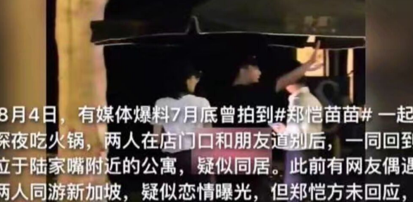 苗苗怀孕传闻坐实？视频孕味十足，不敢露下半身，郑恺晒照心情好