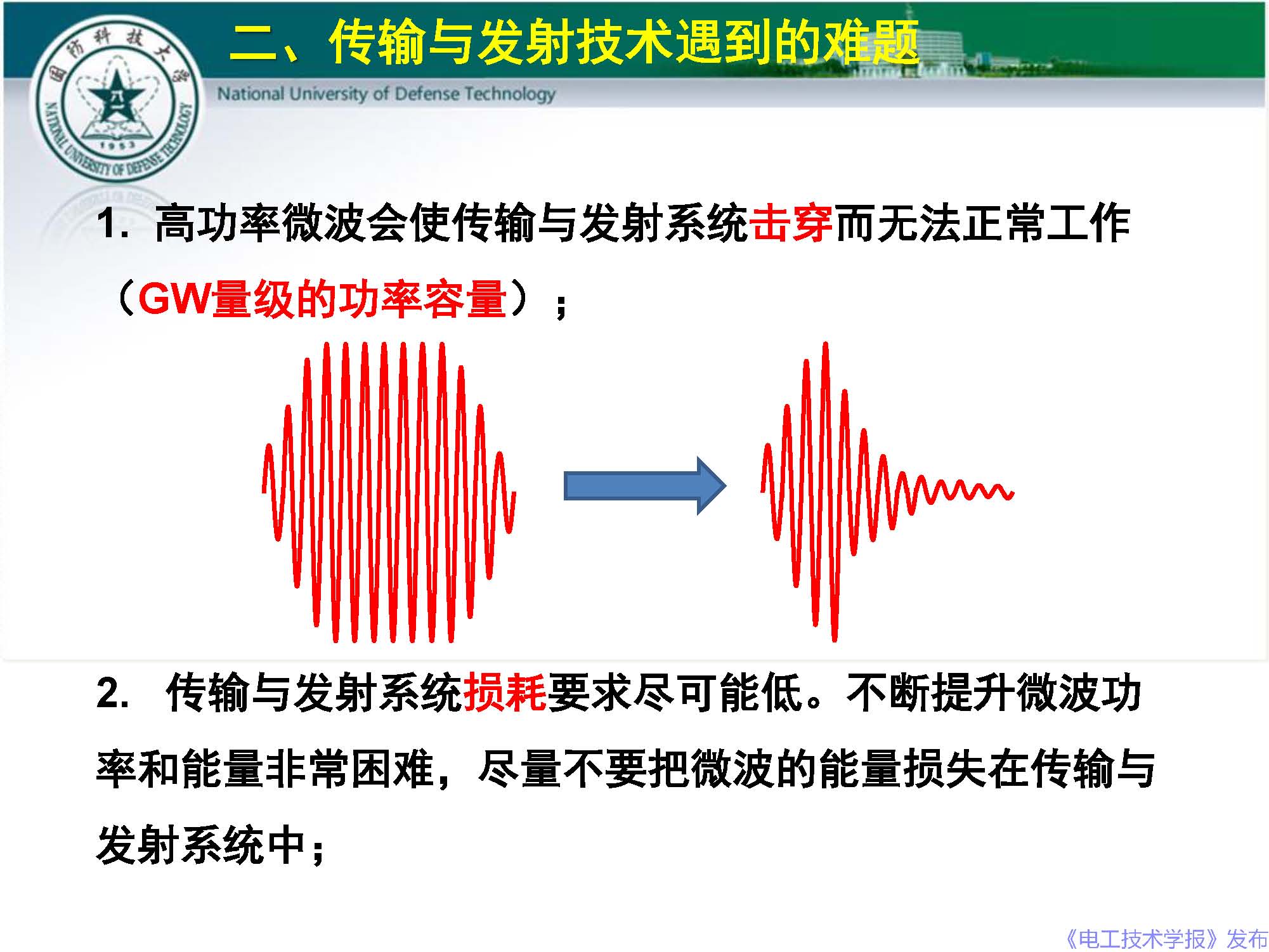 国防科技大学钱宝良教授：高功率微波的传输与发射技术