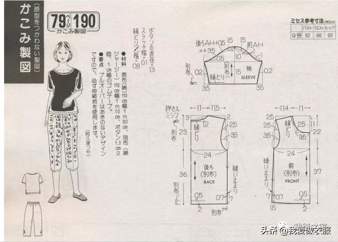 收集的多款家居，围裙裁剪图