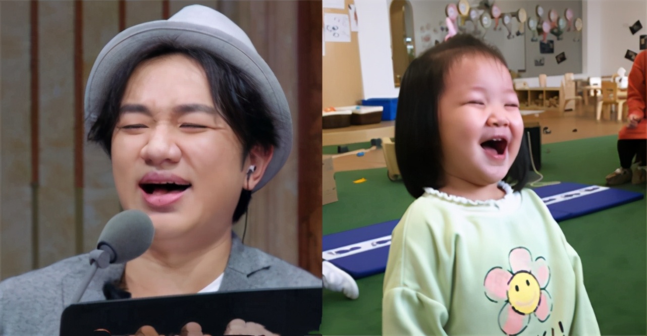 李亞男挺孕肚陪女兒上課，天韻露童真笑容，完全小王祖藍既視感