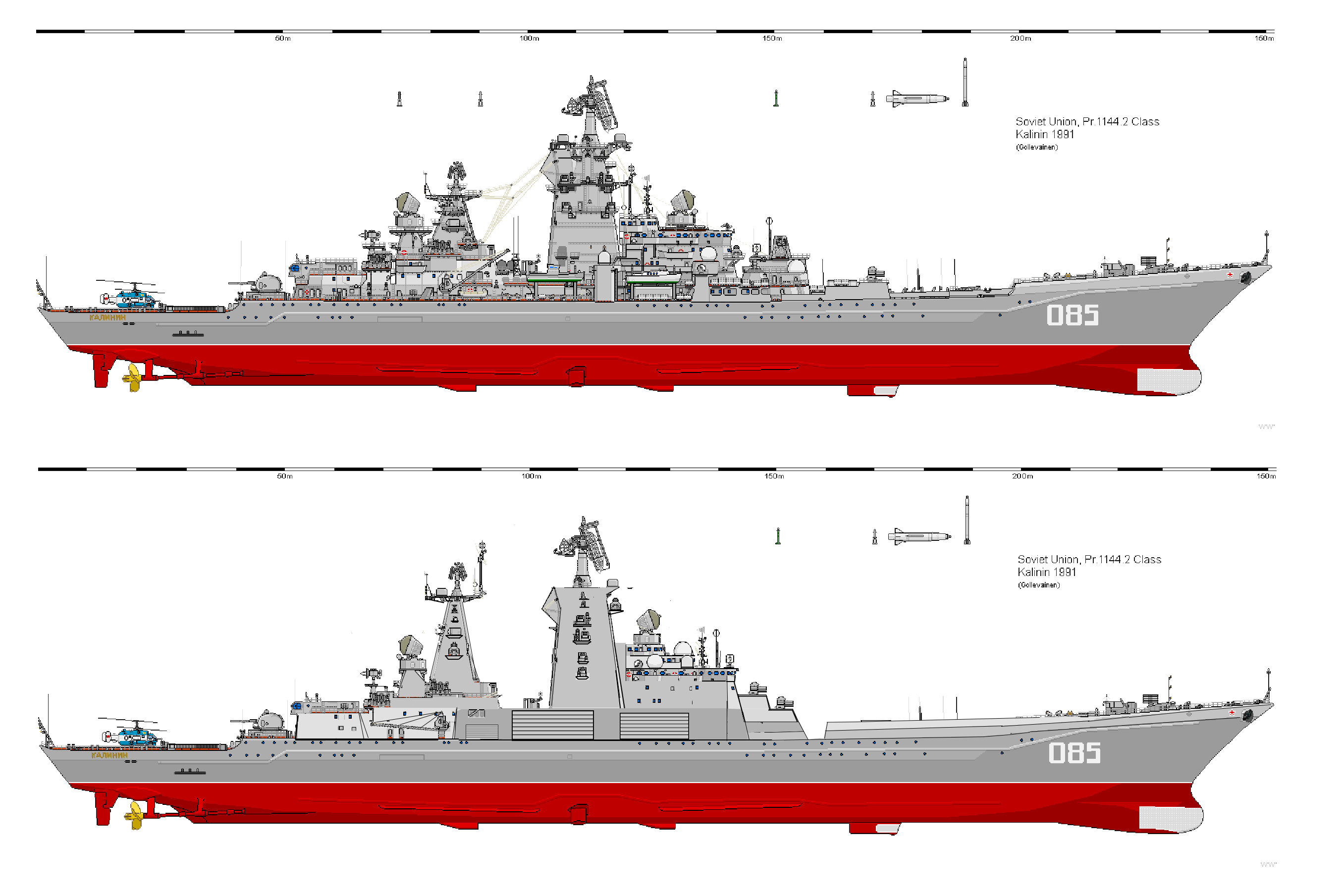架空：苏联海军的隐身尝试，北冰洋的幽灵，纳西莫夫号隐身巡洋舰