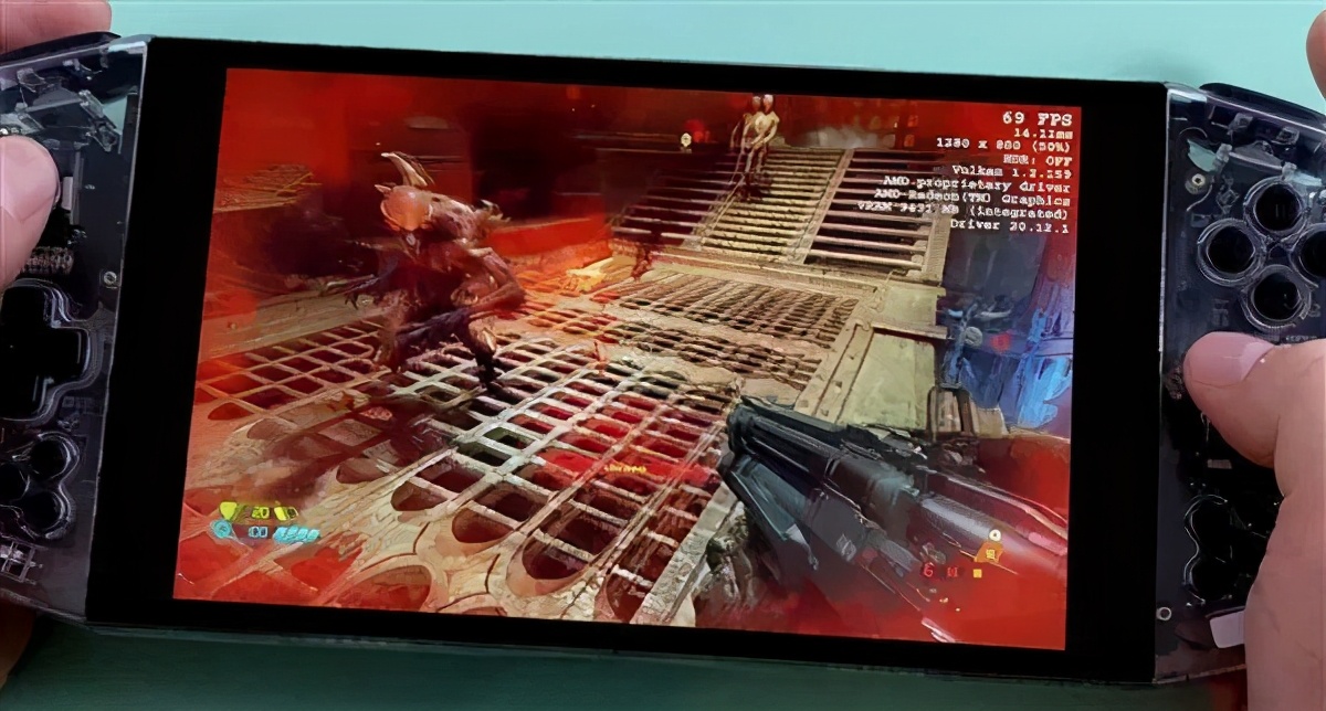 给掌机用AMD锐龙APU？国产掌机搞定《Crysis》