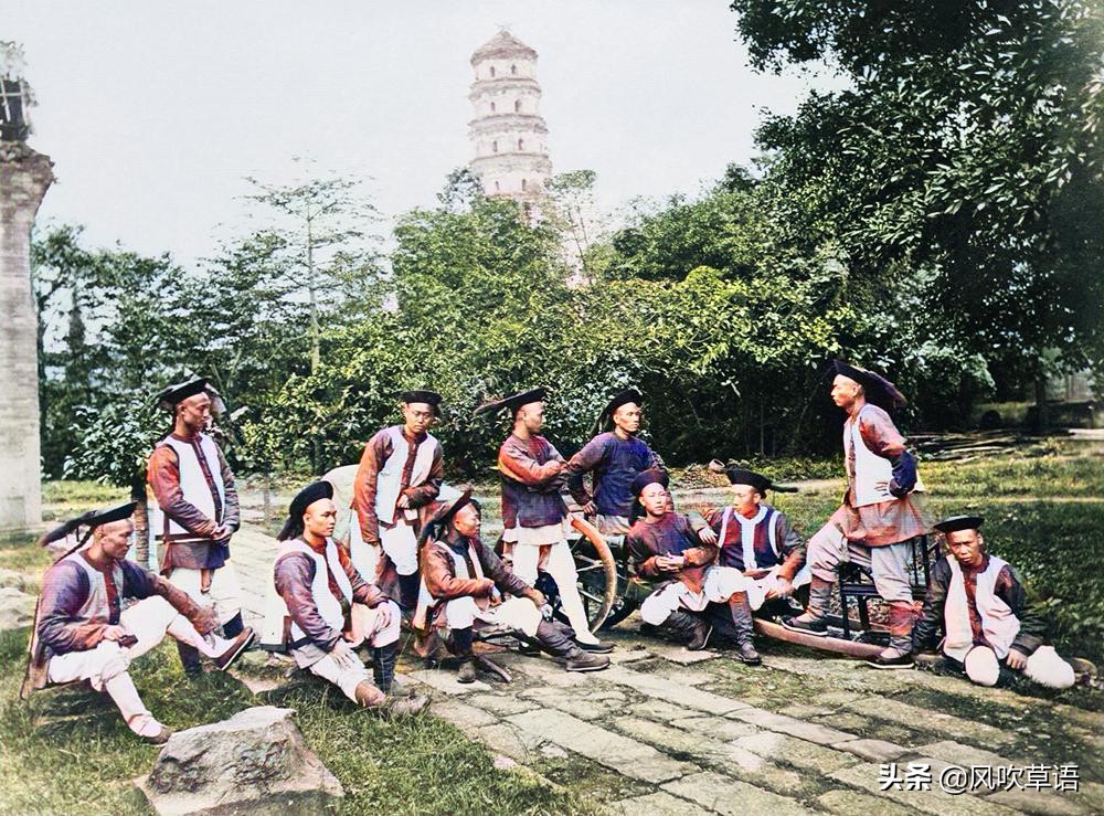 广东旧影：150年前广州老照片中的人与景