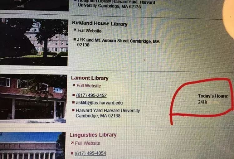 哈佛图书馆凌晨4点半灯火通明，别胡扯了，真实情况完全不是这样