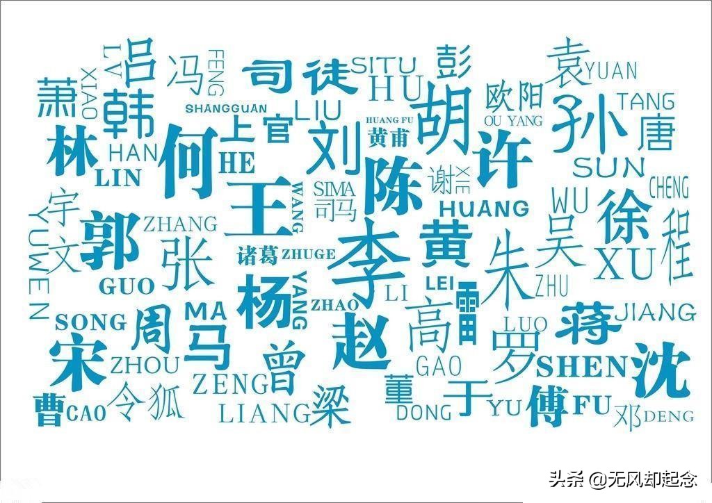 中国有一个姓氏，非常霸气却不在百家姓中，如今台湾只剩3个人