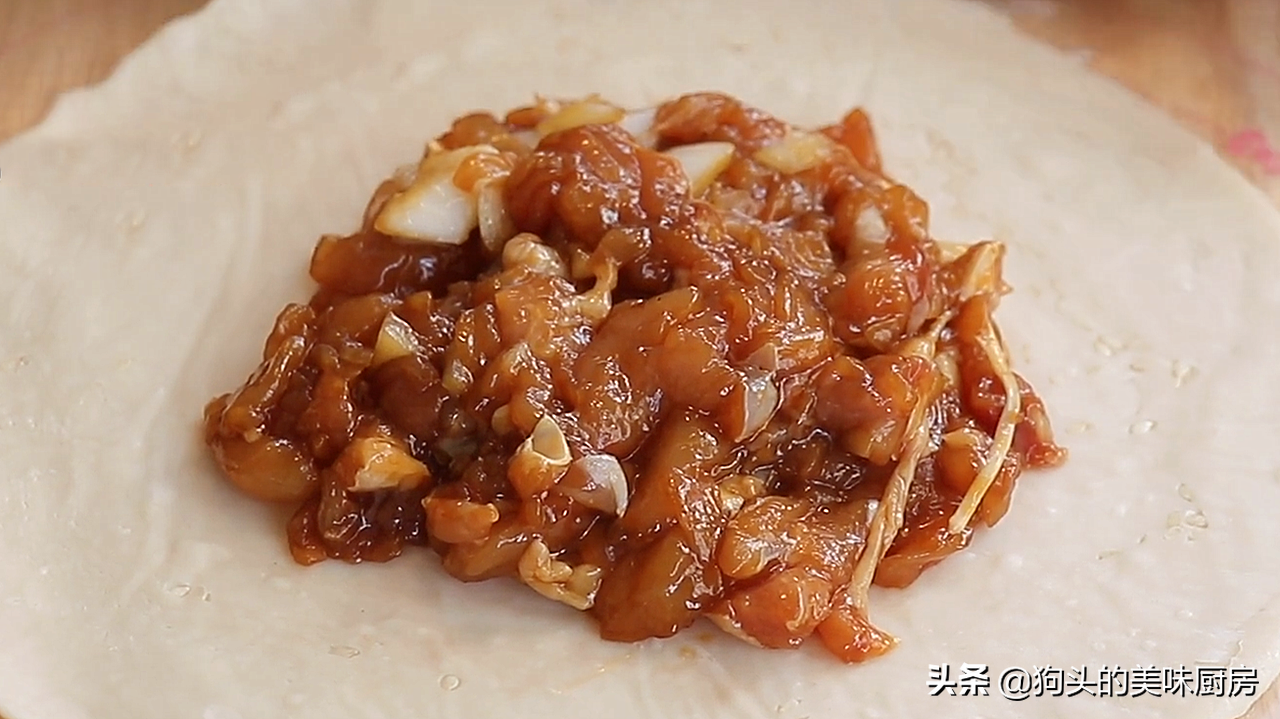 懒人香酥鸡肉饼做法，不揉面不醒目，鲜嫩多汁，层次丰富太香了
