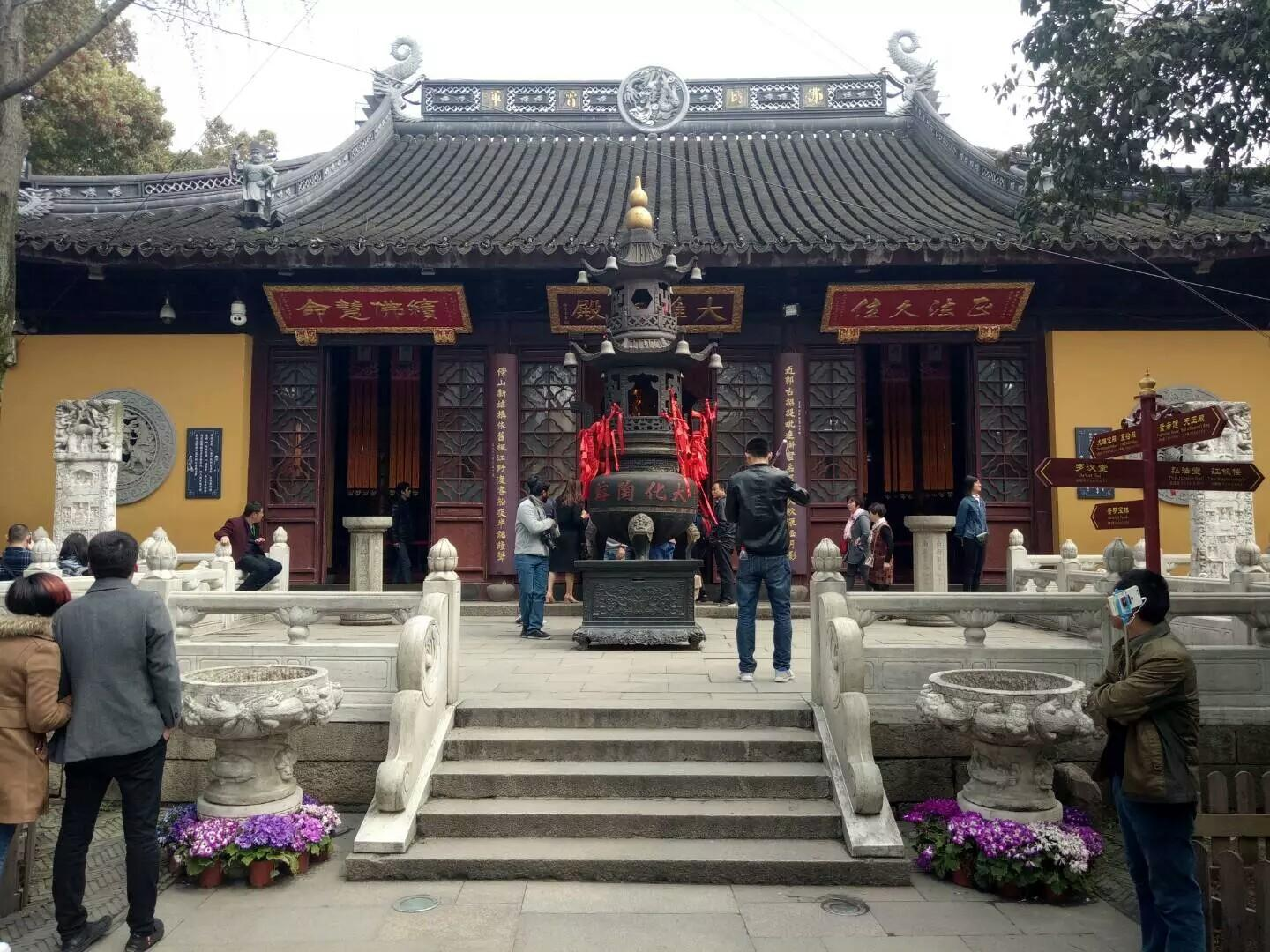 寒山寺：因《楓橋夜泊》而出名，是著名的祈福勝地