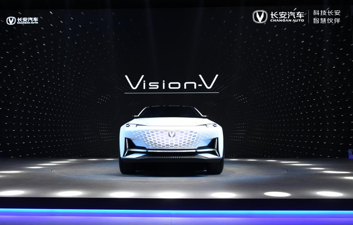 长安自带引力 品牌形象焕新,高端概念车Vision-V亮相
