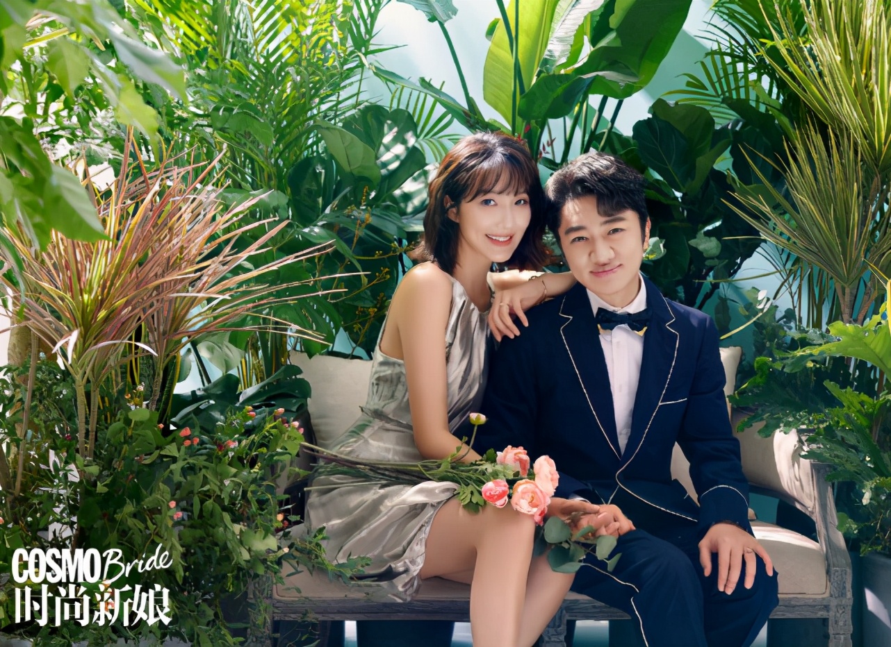 王祖藍攜孕妻拍恩愛大片，李亞男臨近產期肚大如籮，四肢纖細如初