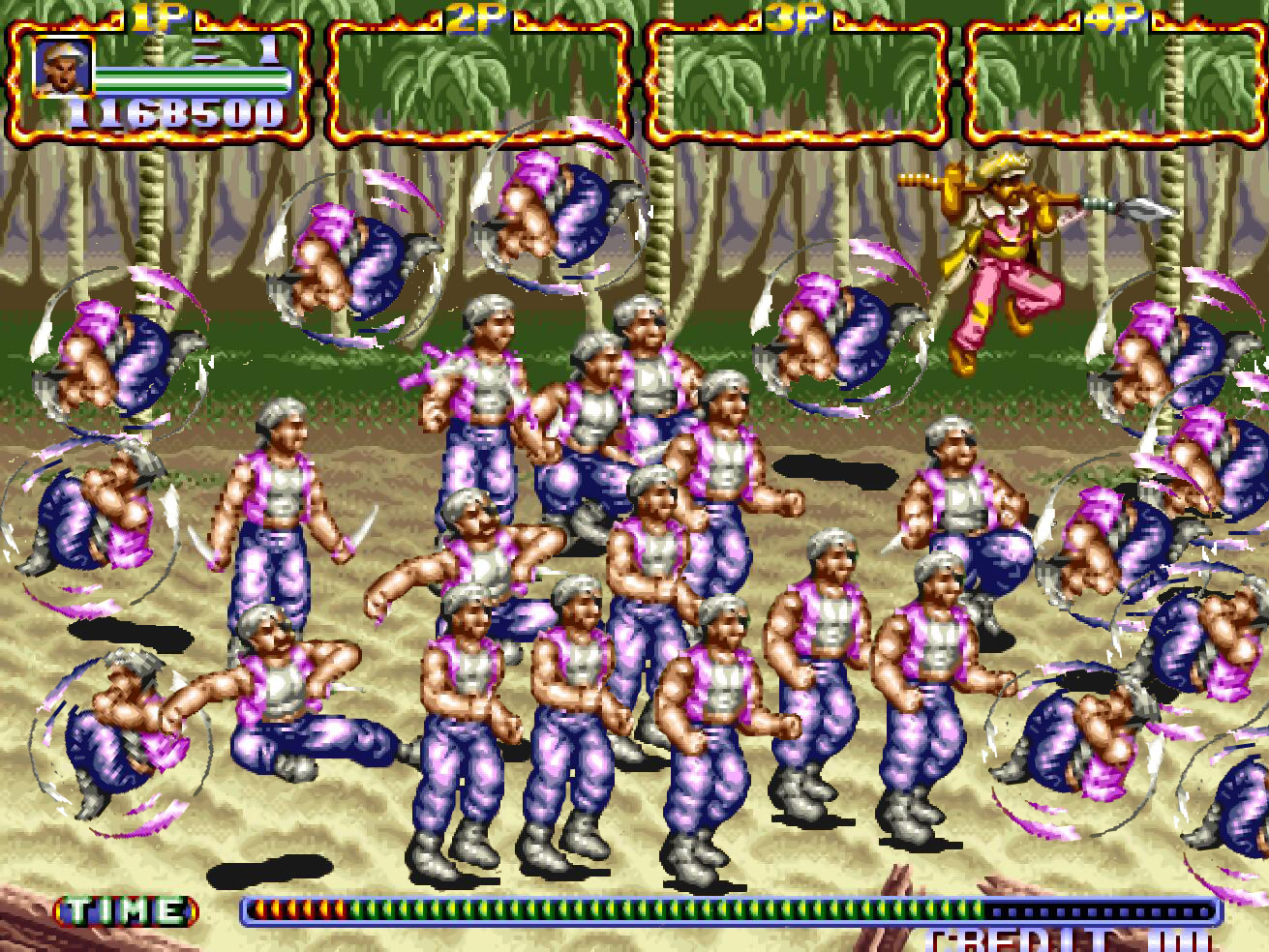 街機(jī)游戲中最讓人頭大的雜兵，手都按麻了他居然毫發(fā)無(wú)傷