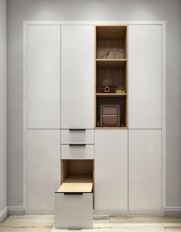 玄关柜巧设计，让进门第一眼成为亮点