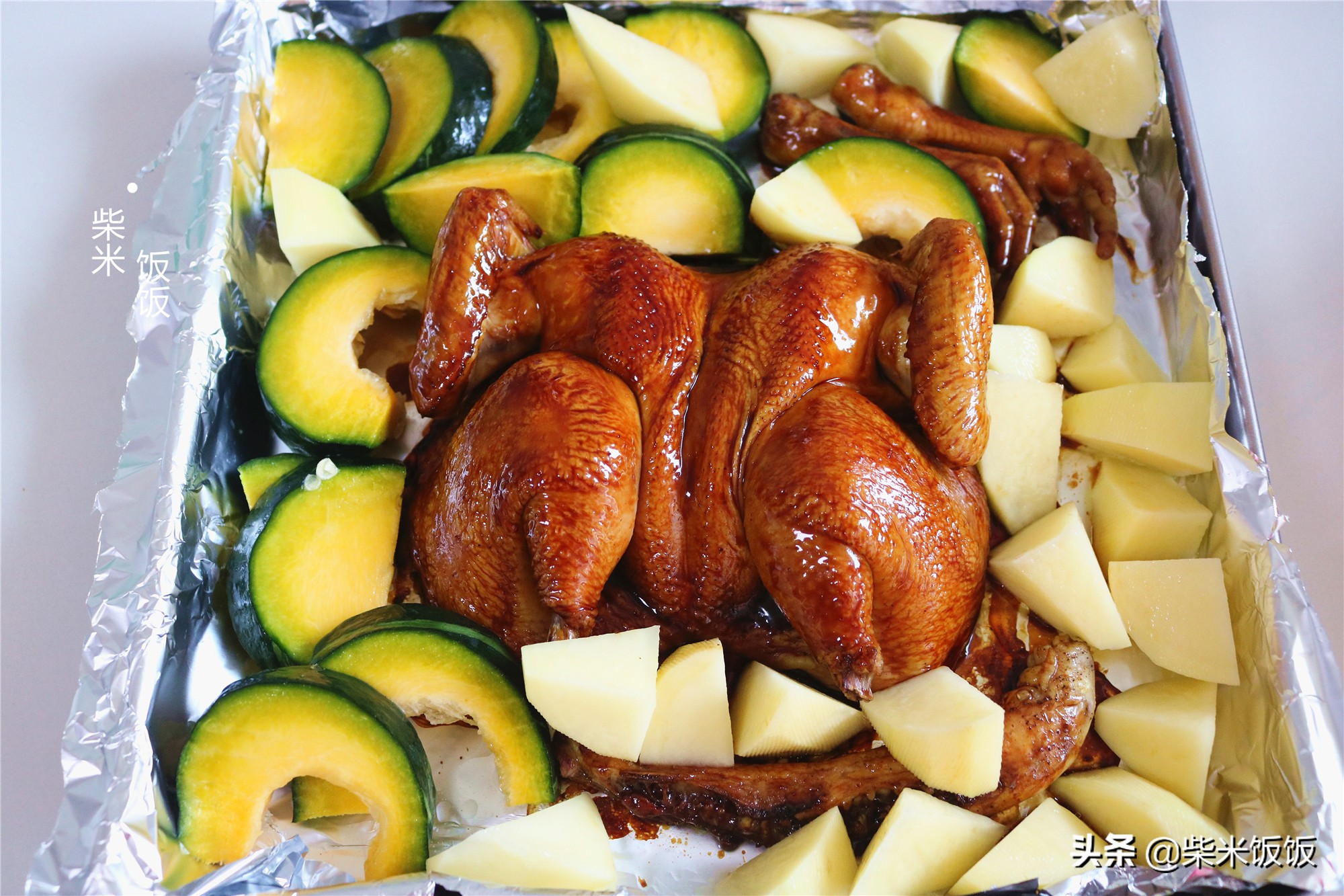 想吃烤鸡别买了，自己在家做，方法很简单，又香又嫩比买的好吃