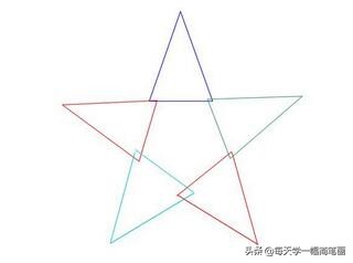 五角星的画法步骤图片