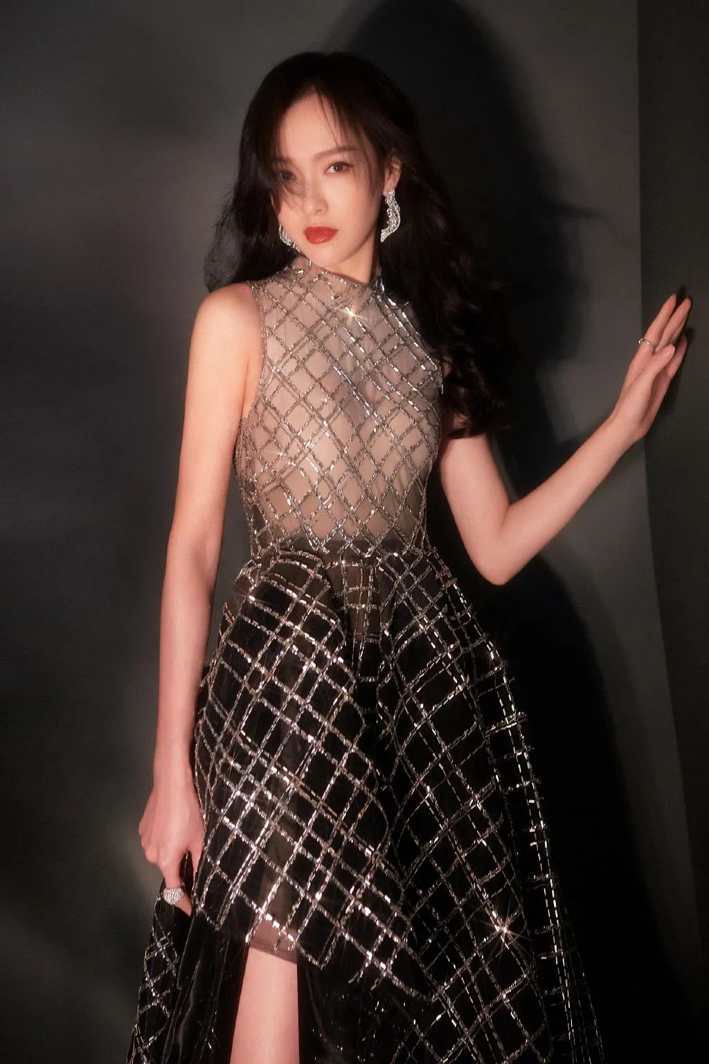 Female star constructs collect field! Search anger is not heated up to become angry on Wang Ju, 