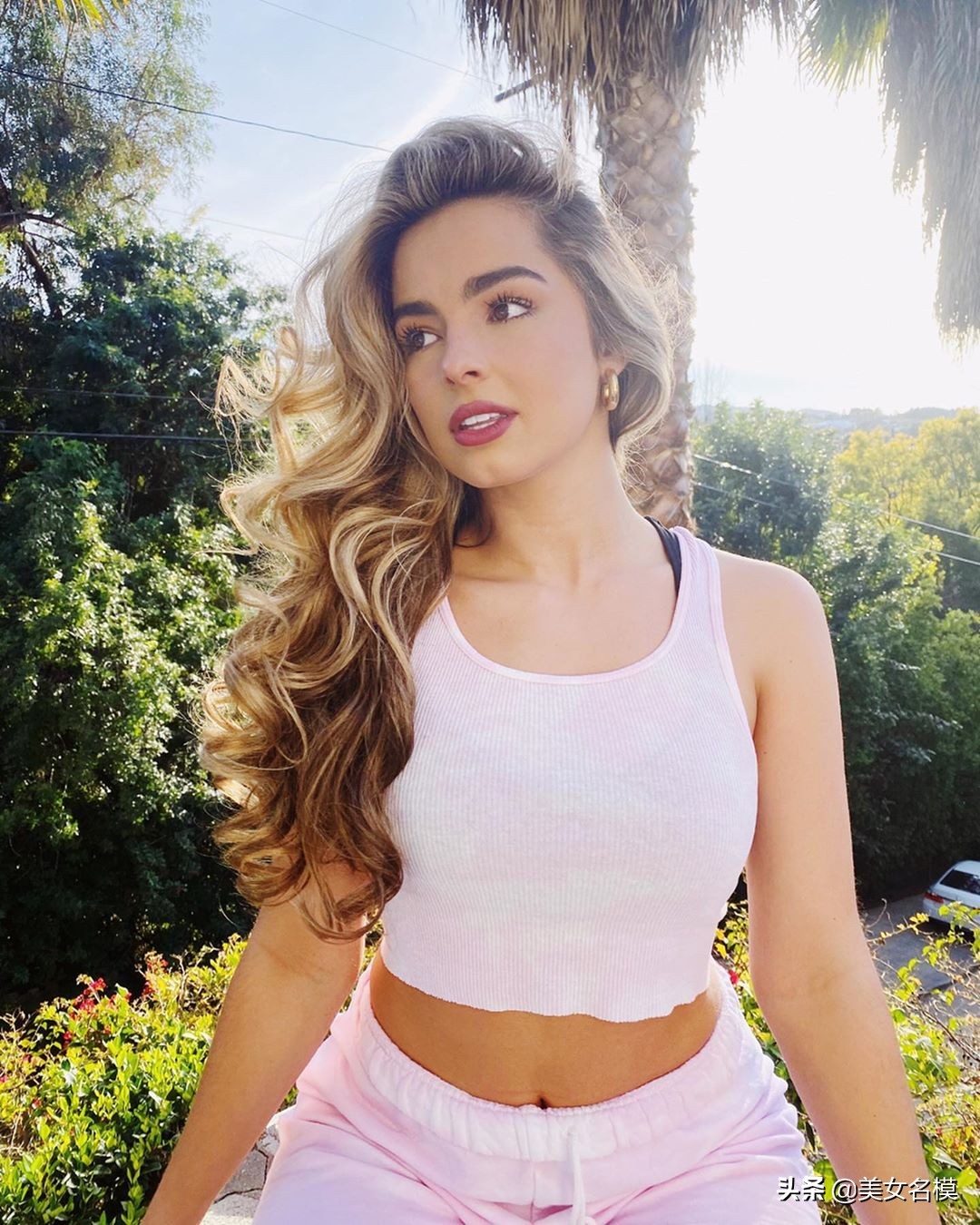 被湖人庫茲馬瘋狂點讚的超級網紅艾迪森·雷