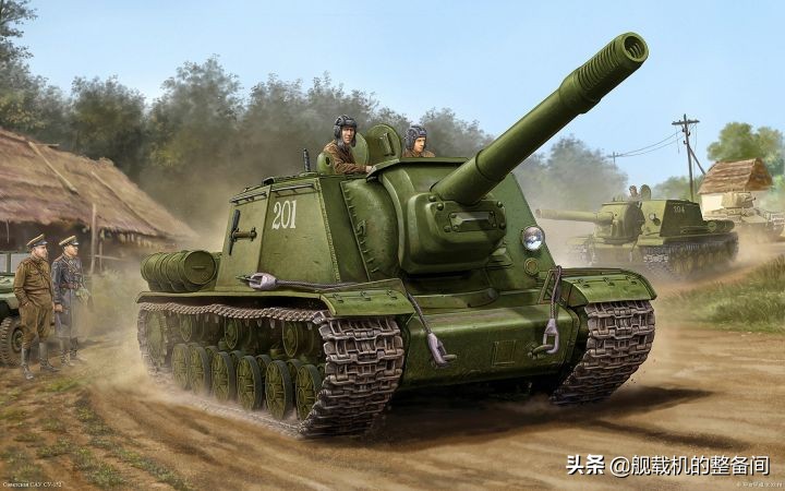 苏德战场上的“动物杀手”——SU-152\u002FISU-152自