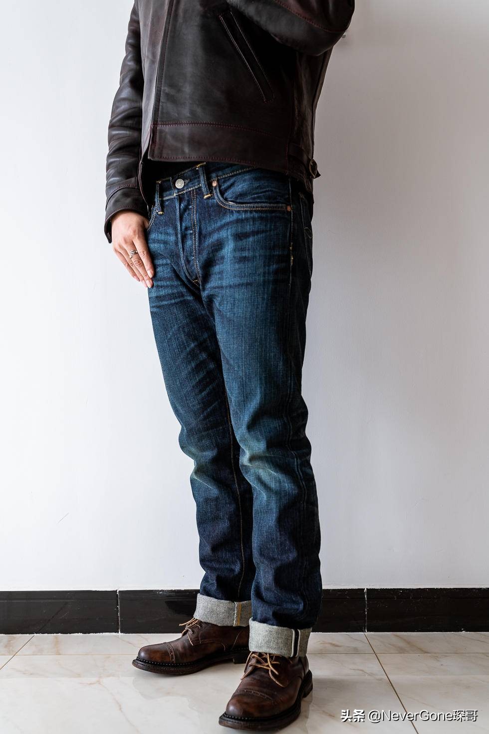 绕不开的袋花情节——一条RRL水洗赤耳牛仔裤