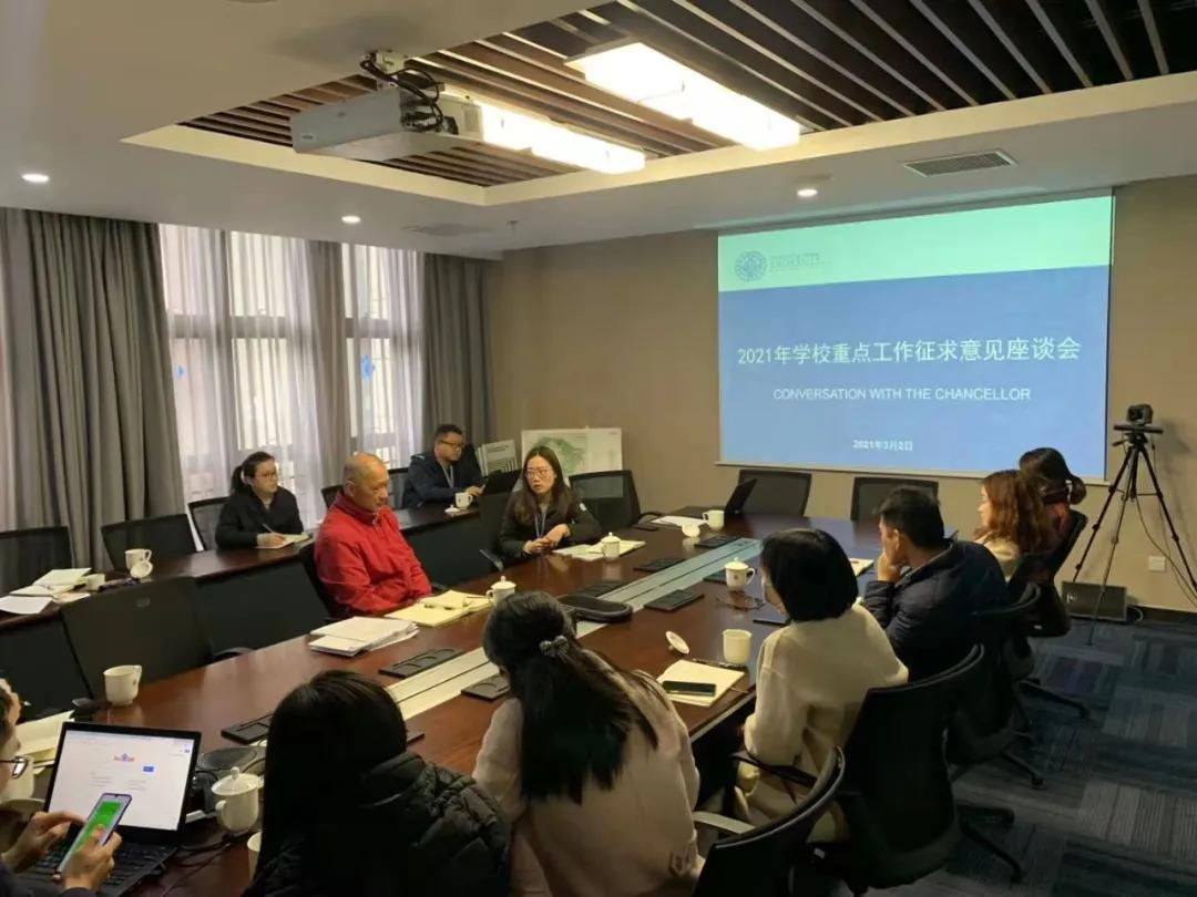 倾听心声,共话发展,王立校长座谈学生代表