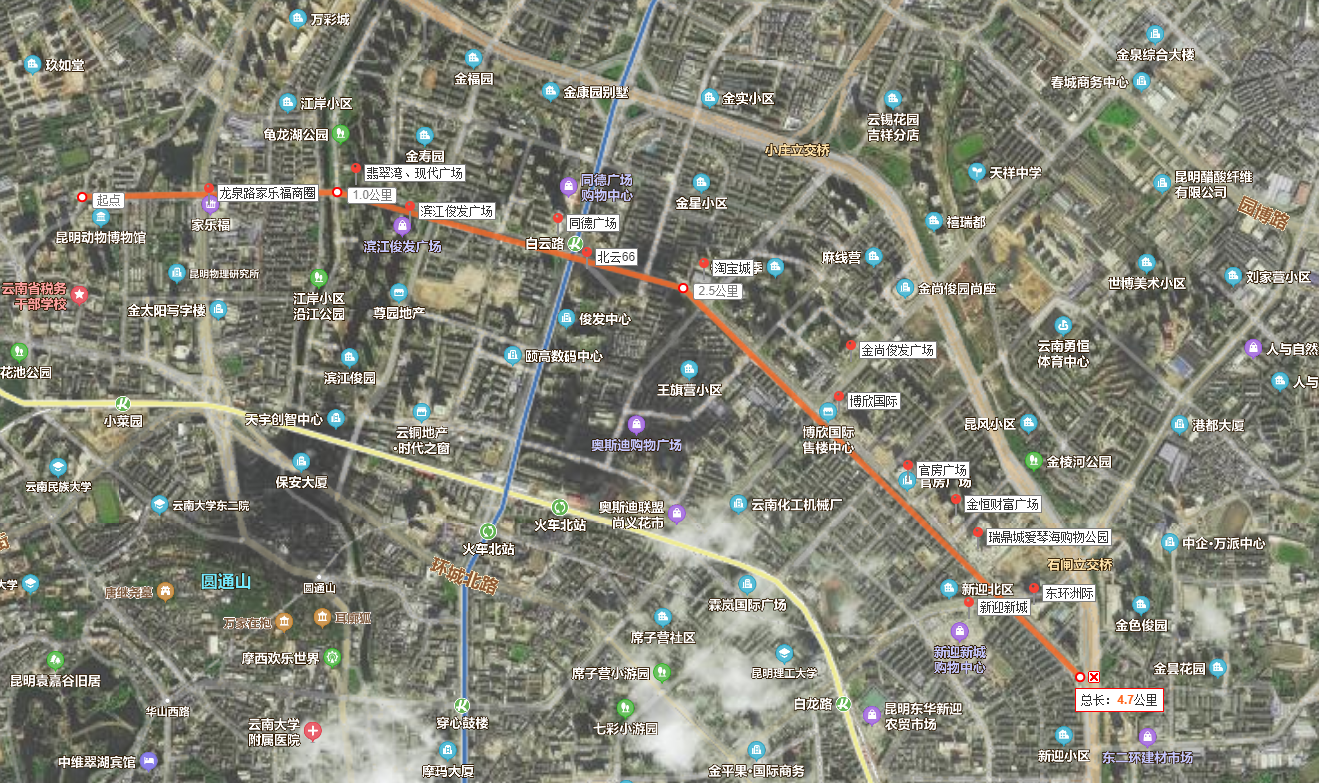 昆明近60万方商业扎堆白云路，入夜魅力更胜南屏步行街-看看云南