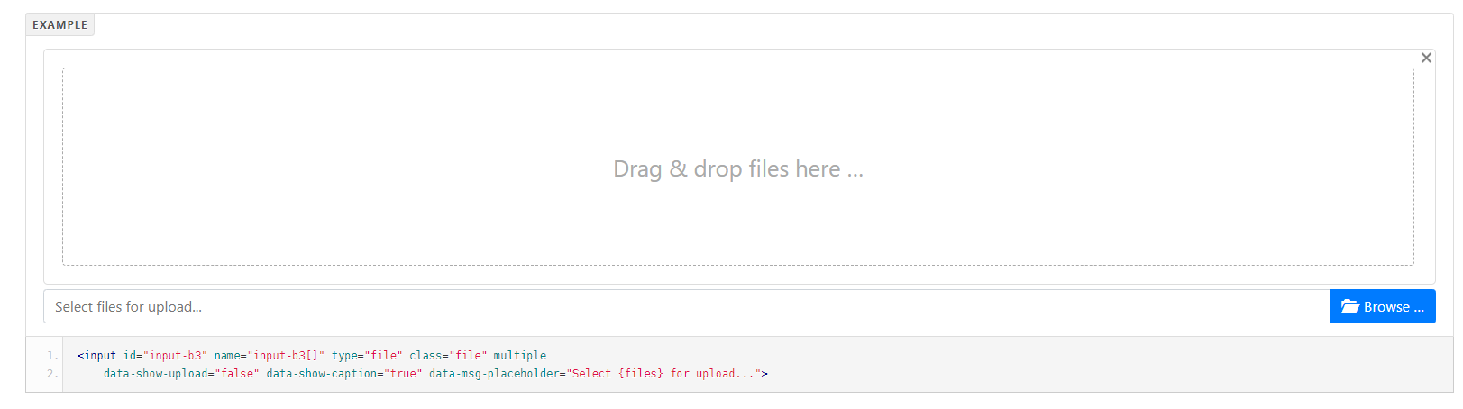 Web端文件上传从未如此简单，但却很强大——bootstrap-fileinput