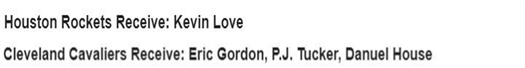 火箭繼續行動？美媒給出三換一交易方案，奪下愛神造三巨頭衝冠！-黑特籃球-NBA新聞影音圖片分享社區