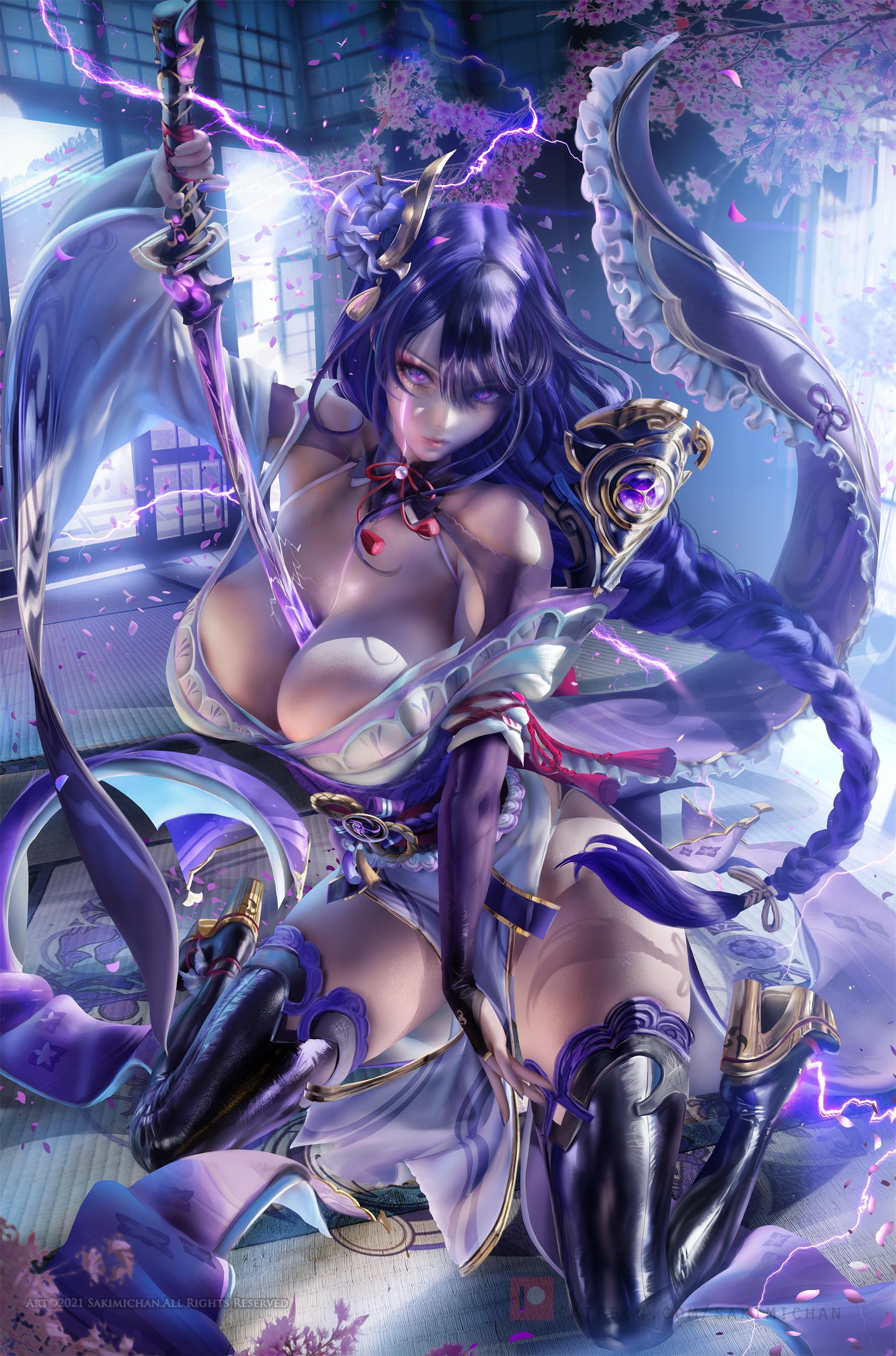 sakimichan画师插画baal